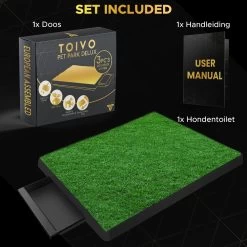 Toivo HondenToilet Kunstgras - Zwart - Geurafstotend - 62 X 49 X 6.6 CM - Honden Wc Outdoor - Zindelijkheidstraining Hond - Puppy Pads - Dierentoilet 13 Toivo HondenToilet Kunstgras - Zwart - Geurafstotend - 62 X 49 X 6.6 CM - Honden Wc Outdoor - Zindelijkheidstraining Hond - Puppy Pads - Dierentoilet -Pet Care Verkoop 1200x1200 619