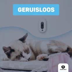 Vulpes Pets® Kattenbak Geurverdrijver PRO - Ozon En Negatieve Ionen Functie - Infraroodsensor - Oplaadbaar - Geurverwijderaar - Air Eliminator - Wit -Pet Care Verkoop 1200x1200 635