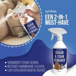 Petsly Odour & Stain Remover - Geurverwijderaars - Urine Vlekken Verwijderen Urinegeur Verwijderen Met Plantaardige Enzymen - 1L 13 Petsly Odour & Stain Remover - Geurverwijderaars - Urine Vlekken Verwijderen Urinegeur Verwijderen Met Plantaardige Enzymen - 1L -Pet Care Verkoop 1200x1200 642