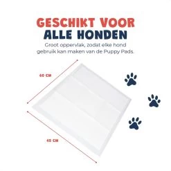 JC Pets Premium Puppy Training Pads - Hondentoilet - Zindelijkheidstraining Hond - 100 Stuks - 60 X 45 Cm -Pet Care Verkoop 1200x1200 666