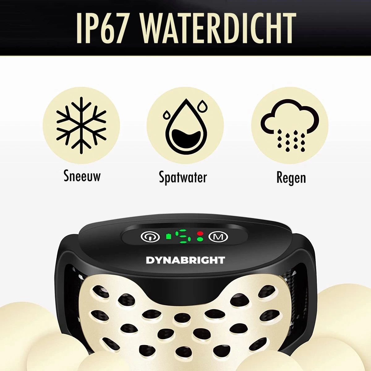 DynaBright Anti Blafband Voor Honden - 3-70KG - Diervriendelijk - Zonder Schok - Vibratie En Audio - Anti Blaf Band 6 DynaBright Anti Blafband Voor Honden - 3-70KG - Diervriendelijk - Zonder Schok - Vibratie En Audio - Anti Blaf Band - Afbeelding 6