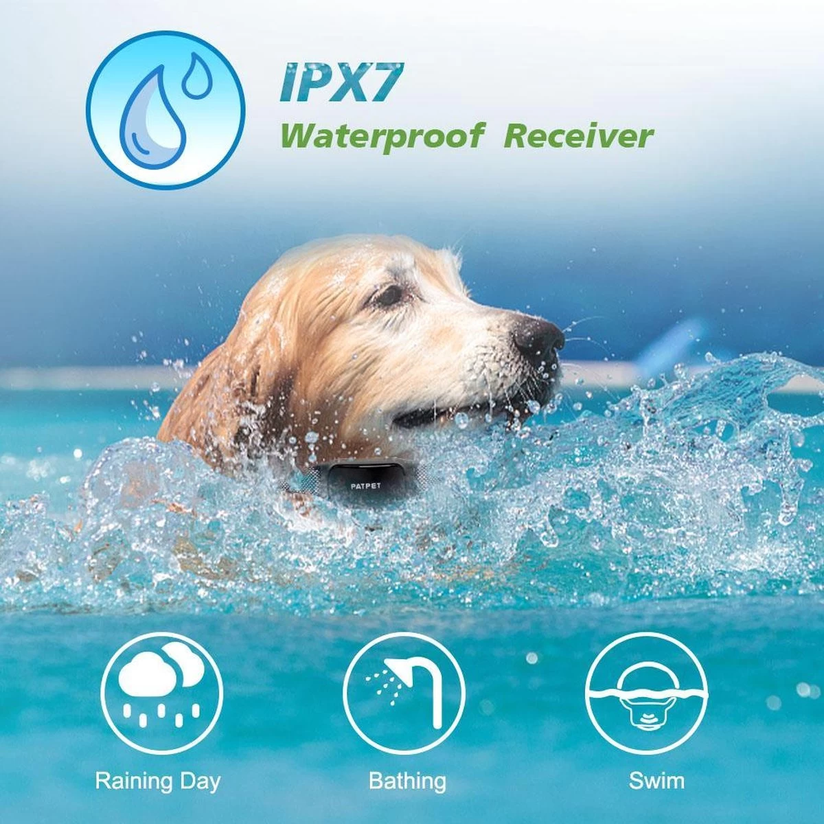 Anti Blafband EN Trainingshalsband In 1 - UNIEK SYSTEEM - 1000m Bereik - 100 Levels - Trainingsband - Antiblafband - Geluid En Vibratie/trilling - Grote En Kleine Honden - Waterdicht - Incl. E-book 9 Anti Blafband EN Trainingshalsband In 1 - UNIEK SYSTEEM - 1000m Bereik - 100 Levels - Trainingsband - Antiblafband - Geluid En Vibratie/trilling - Grote En Kleine Honden - Waterdicht - Incl. E-book - Afbeelding 9