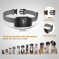 Salvano Anti Blafband - Blafband Voor Honden - Opvoedingshalsbanden - Voor Kleine En Grote Honden - Anti Blafband Zonder Schok- Oplaadbaar - Anti Blaf Apparaat - Blafband - Diervriendelijk -Pet Care Verkoop 1200x1200 752