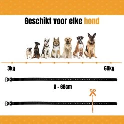 W&Z® Anti Blafband Inclusief Afstandsbediening- 3-60KG - Diervriendelijk - Zonder Schok - Vibratie/Audio/Licht - Anti Blaf Band - Water Bestendig -Pet Care Verkoop 1200x1200 768
