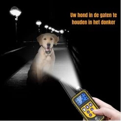 W&Z® Anti Blafband Inclusief Afstandsbediening- 3-60KG - Diervriendelijk - Zonder Schok - Vibratie/Audio/Licht - Anti Blaf Band - Water Bestendig -Pet Care Verkoop 1200x1200 769