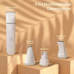 Revo Goods Professionele 4 In 1 Hondentondeuse Set -Ideaal Voor Honden En Andere Huisdieren - Slijper Inbegrepen -Draadloos - Ultra Stil -Pet Care Verkoop 1200x1200 78