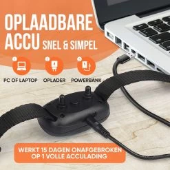 Strex Anti Blafband Voor Honden - 3-60KG - Oplaadbaar - Zonder Schok - Vibratie En Audio - Diervriendelijk - Anti Blaf Band - Anti Blaf Apparaat - Opvoedingshalsband Alle Honden -Pet Care Verkoop 1200x1200 842