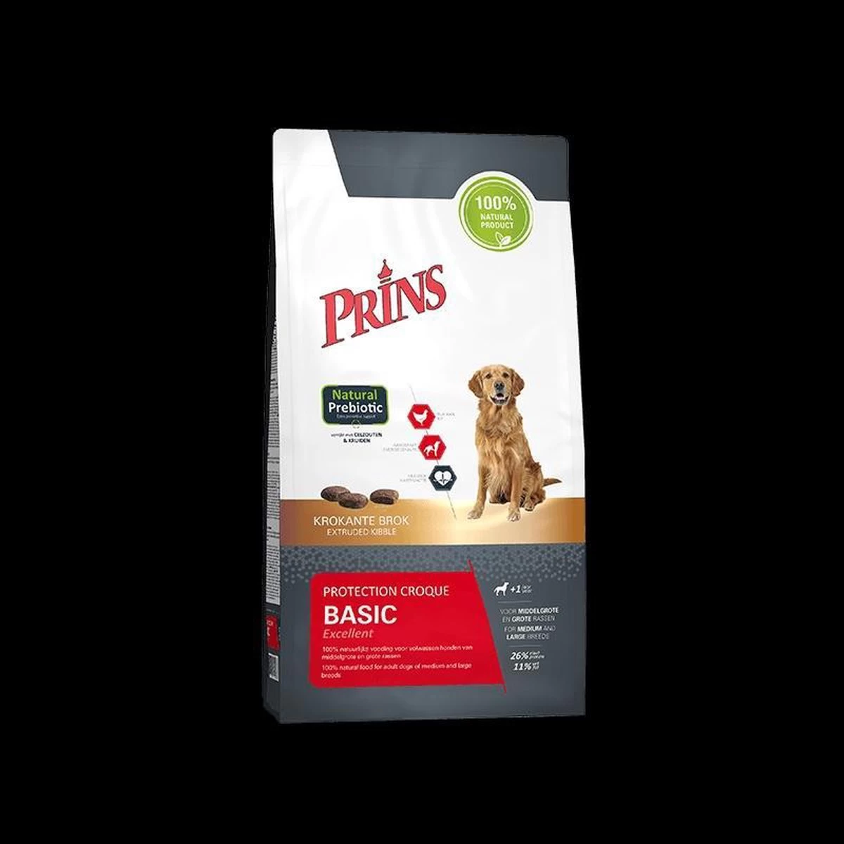 Prins Protection Croque Basic Excellent - Hondenvoer - 10 Kg 8 Prins Protection Croque Basic Excellent - Hondenvoer - 10 Kg - Afbeelding 8
