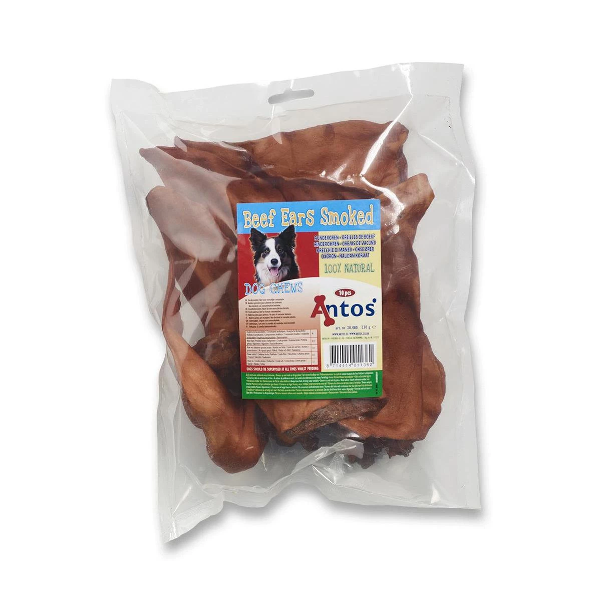 Antos Runderoor Smoked Rund Hondensnack - 280 G - 10 Stuks 10 Antos Runderoor Smoked Rund Hondensnack - 280 G - 10 Stuks - Afbeelding 10