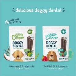 Merkloos Edgard & Cooper Doggy Dental Sticks Aardbei - Frisse Muntolie Small -Pet Care Verkoop 1200x1200 924