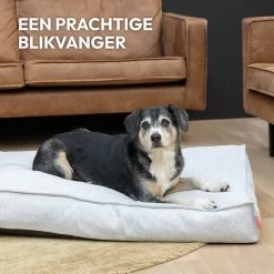 Snoozle Orthopedische Hondenmand - Zacht En Luxe Hondenkussen - Hondenbed - Wasbaar - Hondenmanden - 100 X 70 Cm - Stormy Grey -Pet Care Verkoop 1200x1200 969