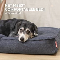 Snoozle Orthopedische Hondenmand - Zacht En Luxe Hondenkussen - Hondenbed - Wasbaar - Hondenmanden - 100 X 70 Cm - Stormy Grey -Pet Care Verkoop 1200x1200 971