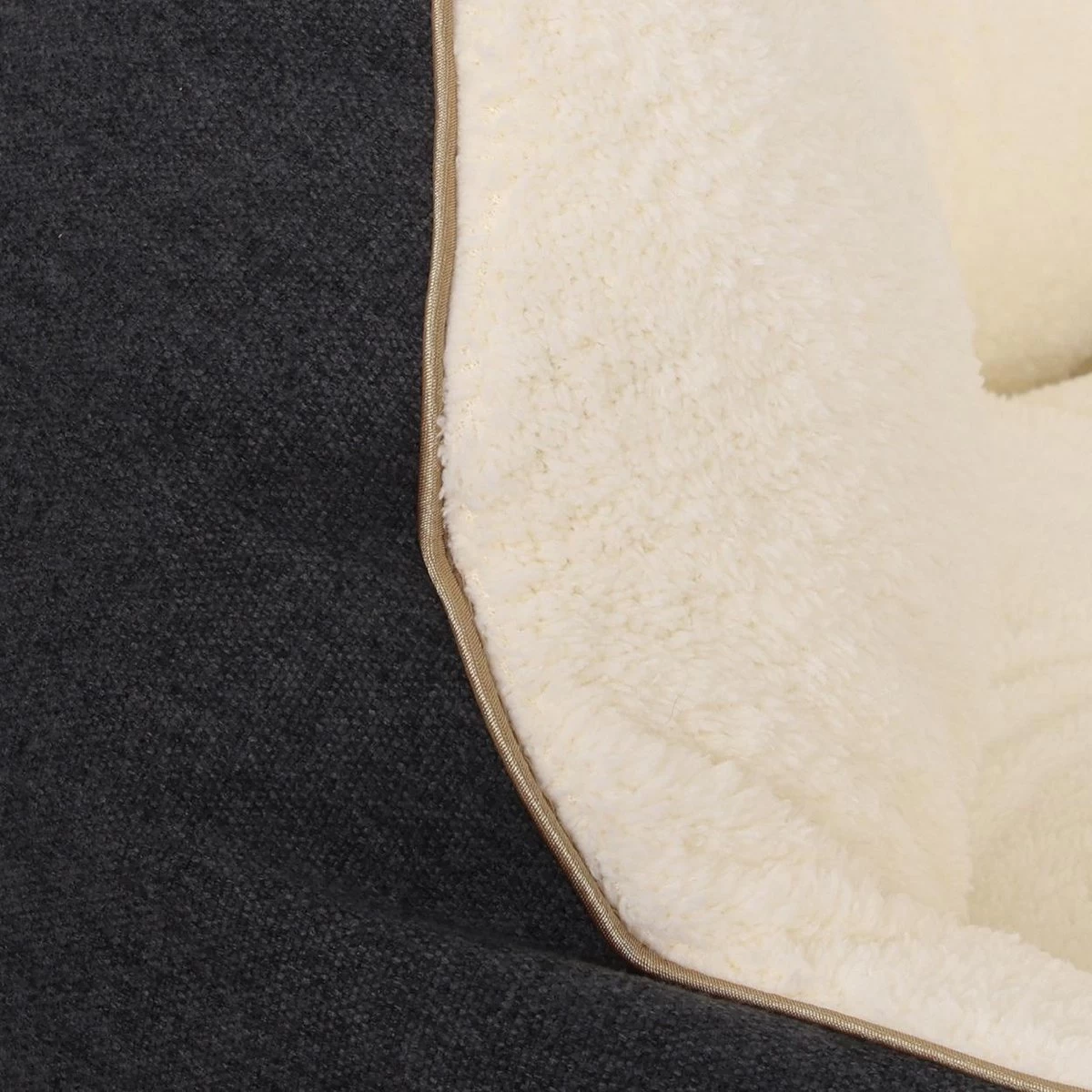 Snoozle Orthopedische Hondenmand - Zacht En Luxe Hondenkussen - Hondenbed - Wasbaar - Hondenmanden - 80cm - Grijs 3 Snoozle Orthopedische Hondenmand - Zacht En Luxe Hondenkussen - Hondenbed - Wasbaar - Hondenmanden - 80cm - Grijs - Afbeelding 3