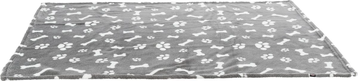 Trixie Hondendeken Kenny 75 X 50 Cm Fleece Grijs 3 Trixie Hondendeken Kenny 75 X 50 Cm Fleece Grijs - Afbeelding 3