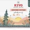 Kivo Petfood Houdbare Worst 12 X 600 Gram Kip & Zalm - Zacht Gestoomd Vlees - Glutenvrij Zonder Andere Fratsen