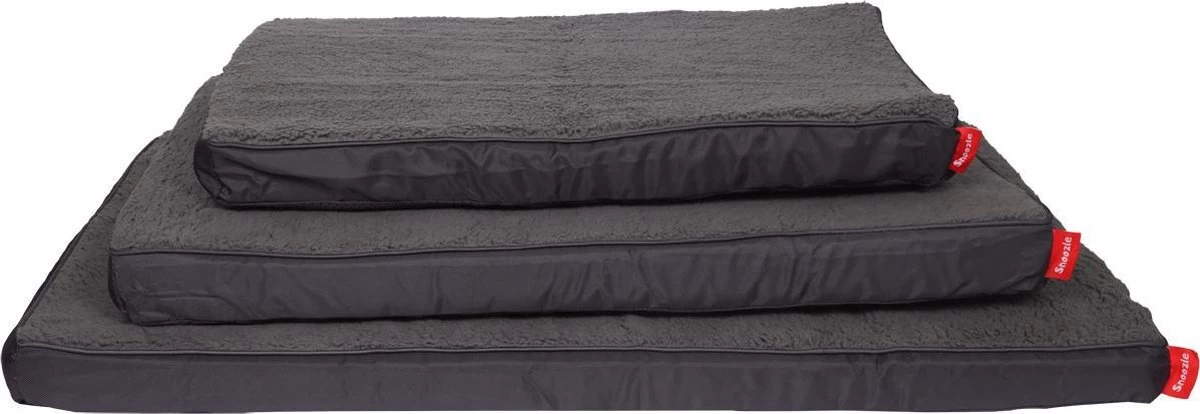Snoozle Orthopedische Hondenmand - Zacht En Luxe Hondenkussen - Hondenbed - Wasbaar - Hondenmanden - M - 76cm - Grijs 6 Snoozle Orthopedische Hondenmand - Zacht En Luxe Hondenkussen - Hondenbed - Wasbaar - Hondenmanden - M - 76cm - Grijs - Afbeelding 6