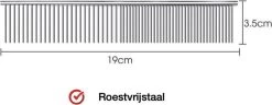 Merkloos Anti-Klit- Kam - Haarverwijderaar Voor Huisdieren - Pijnloos - Roestvrijstaal - Huisdiervriendelijk -Pet Care Verkoop 1200x468