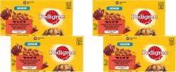 Pedigree Senior In Gelei Honden Natvoer - Vlees En Gevogelte In Gelei - 48 X 100 Gr -Pet Care Verkoop 1200x490