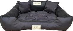 Kingdog - Honden- En Kattenbed 55 X 45 | Zwart - Maat S -Pet Care Verkoop 1200x513