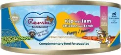 24x Renske Blik Vers Gestoomd Complete Menu Puppy Kip - Lam 95 Gr