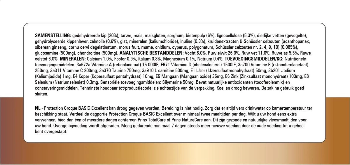 Prins Protection Croque Basic Excellent - Hondenvoer - 10 Kg 5 Prins Protection Croque Basic Excellent - Hondenvoer - 10 Kg - Afbeelding 5