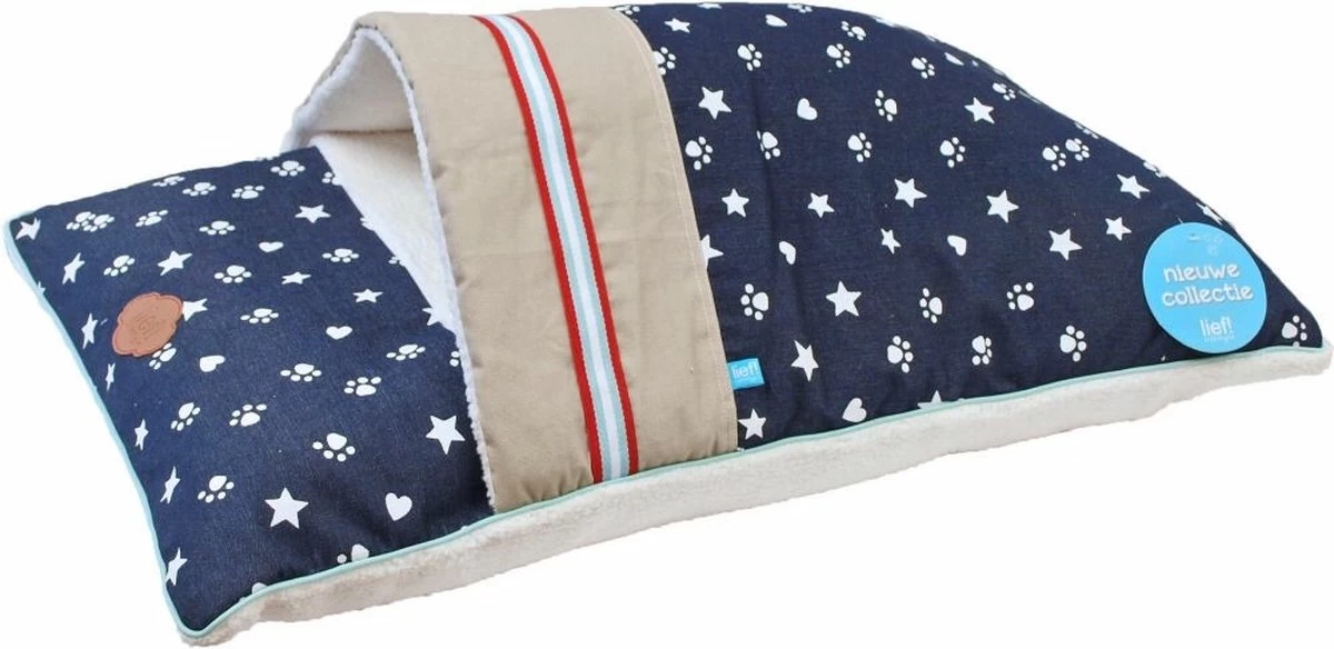 Lief! Kussen Met Slaapzak Unisex - Maat: 87 Cm (L) X 52 Cm (B) 1 Lief! Kussen Met Slaapzak Unisex - Maat: 87 Cm (L) X 52 Cm (B)