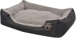 VidaXL Hondenbed Met Gewatteerd Kussen Maat S Zwart -Pet Care Verkoop 1200x606