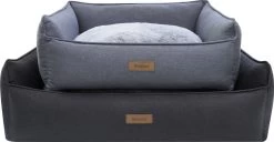 Benzano - Hondenmand - All Season - Wasmachine Wasbaar - Omkeerbaar Kussen - Pluche - Schuimvulling - Antraciet - 100 CM -Pet Care Verkoop 1200x620 1