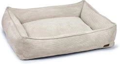 Designed By Lotte Hondenmand Ribbed Lichtgrijs 95 X 80 Cm - Hond