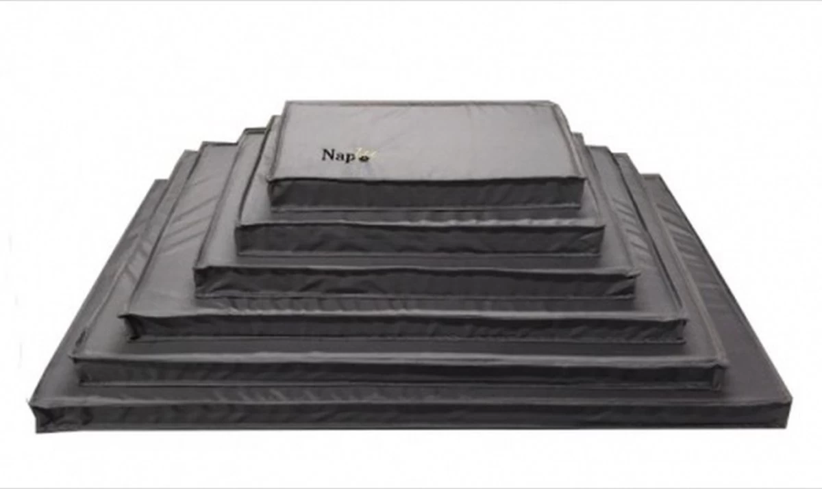 NapZZZ Benchkussen Waterproof Zwart Maat L: 89x54x5 Cm 3 NapZZZ Benchkussen Waterproof Zwart Maat L: 89x54x5 Cm - Afbeelding 3