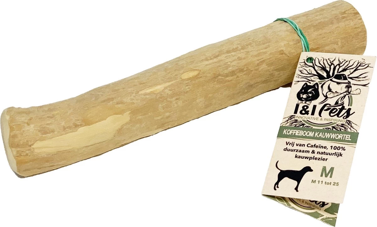 I & I Pet Supplies - Koffieboom Kauwwortel - M 1 I & I Pet Supplies - Koffieboom Kauwwortel - M