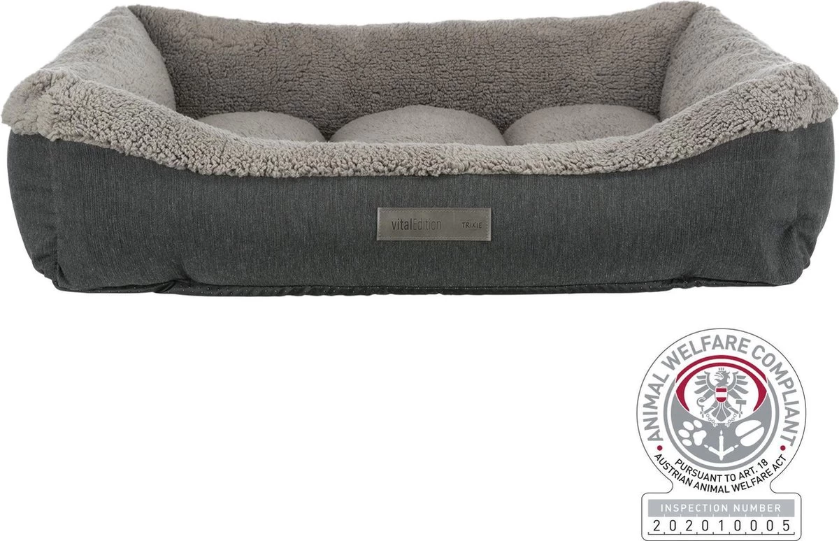 Trixie Hondenmand Bendson Orthopedisch Grijs (110X85 CM) 1 Trixie Hondenmand Bendson Orthopedisch Grijs (110X85 CM)