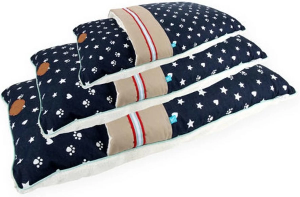 Lief! Kussen Met Slaapzak Unisex - Maat: 87 Cm (L) X 52 Cm (B) 2 Lief! Kussen Met Slaapzak Unisex - Maat: 87 Cm (L) X 52 Cm (B) - Afbeelding 2