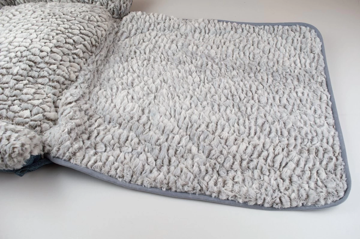 Cannie NEW Comfortabele - Hondenmand - Hondenbed - Warme Winter - 60*50*16 - Blauw 8 Cannie NEW Comfortabele - Hondenmand - Hondenbed - Warme Winter - 60*50*16 - Blauw - Afbeelding 8