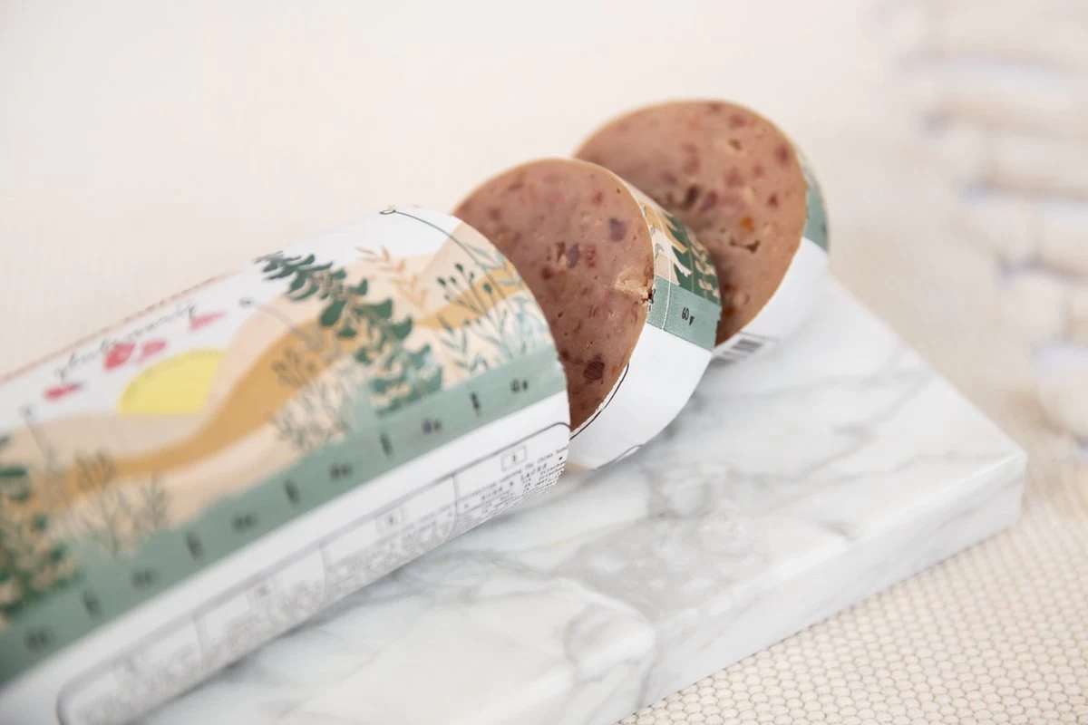 Kivo Petfood Houdbare Worsten INTRODUCTIEDOOS 6 X 600 Gram Smaken: Rund, Kip, Rund & Kip, Kip & Zalm, Eend En Lam - Zacht Gestoomd Vlees - Glutenvrij Geen Fratsen 3 Kivo Petfood Houdbare Worsten INTRODUCTIEDOOS 6 X 600 Gram Smaken: Rund, Kip, Rund & Kip, Kip & Zalm, Eend En Lam - Zacht Gestoomd Vlees - Glutenvrij Geen Fratsen - Afbeelding 3