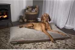 Scruffs Chateau - Hondenbed Orthopedisch Met Memory Foam Voor Extra Steun Voor Rug En Gewrichten - Grijs & Bruin Maat M/L - Kleur: Grijs, Maat: Medium -Pet Care Verkoop 1200x811 2