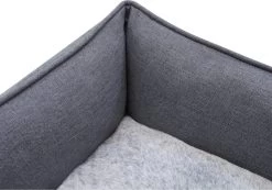 Benzano - Hondenmand - All Season - Wasmachine Wasbaar - Omkeerbaar Kussen - Pluche - Schuimvulling - Grijs - 80 CM -Pet Care Verkoop 1200x841