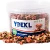 YOEKL Mixtrainers 1500 Gram Voordeelemmer - Kip/Lam/Rund/Vis Hondensnacks - Beloningssnoep - Trainingssnoep