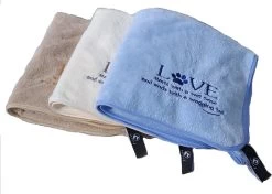 Pepets© – Hondenhanddoek – Honden Handdoek – Microvezel Handdoek – Handdoek Hond – Hondendeken – Droogdoek Hond – Dierendeken – Absorberend – 100*50CM - Beige - GRATIS Zonnebril -Pet Care Verkoop 1200x854