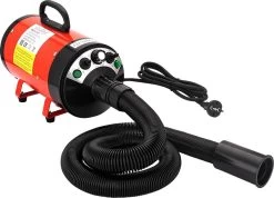 Gridbyt Professionele Hondenföhn – Waterblazer Voor Honden – Voor Een Mooie Vacht – Rood -Pet Care Verkoop 1200x867
