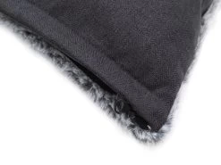 Benzano - Hondenmand - All Season - Wasmachine Wasbaar - Omkeerbaar Kussen - Pluche - Schuimvulling - Antraciet - 100 CM -Pet Care Verkoop 1200x900 15