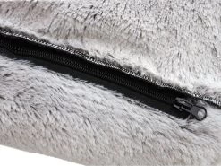 Benzano - Hondenmand - Pluche - Zacht - Wasmachine Wasbaar - Schuimvulling - Grijs/Taupe - 80 CM -Pet Care Verkoop 1200x900 24