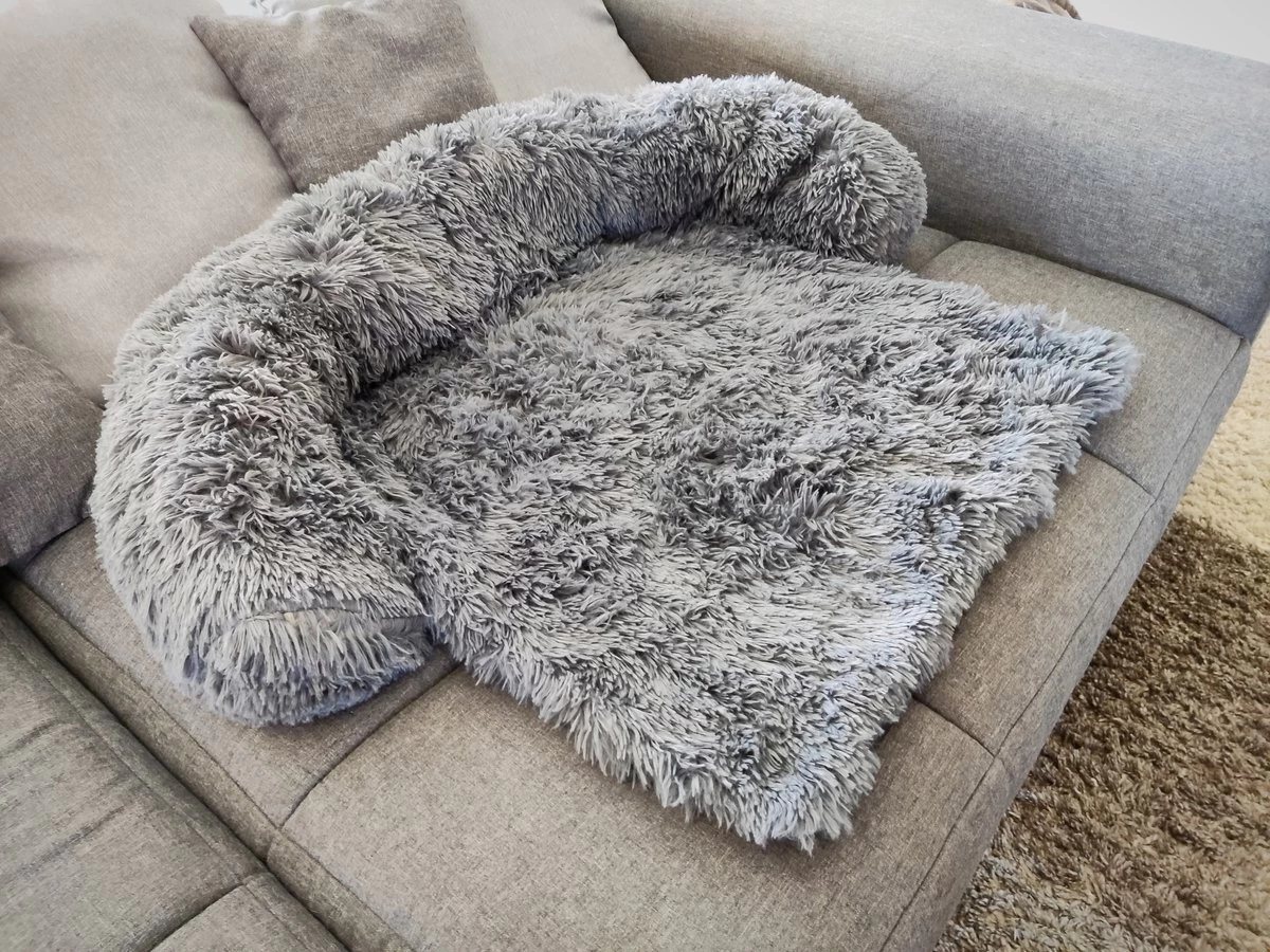 Kussen Voor Hond Of Meerdere Katten | Fluffy Dierenkussen Van Pluche | Kat | Bank | Mand | Hondenmand Of Kattenmand | Hondendeken & Bankbeschermer Max. 20 Kg | Donkergrijs | Maat L 1 Kussen Voor Hond Of Meerdere Katten | Fluffy Dierenkussen Van Pluche | Kat | Bank | Mand | Hondenmand Of Kattenmand | Hondendeken & Bankbeschermer Max. 20 Kg | Donkergrijs | Maat L