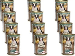 Stuzzy Blik Adult - Lam - Hondenvoer - 12 X 400 G -Pet Care Verkoop 1200x901 2