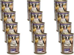 Stuzzy Blik Adult 400 G - Hondenvoer - 12 X Hert -Pet Care Verkoop 1200x901 3