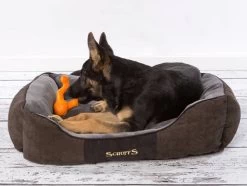Hondenmand Zacht En Stevig, Anti-Slip En Wasbaar - Scruffs Chester Box Bed - In Grijs En Bruin In Maat S Tot XL - Kleur: Grijs, Maat: Extra Large -Pet Care Verkoop 1200x904 1