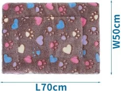 Nobleza Benchkussen - Dierenkussen - Hondenkussen - Kattenkussen - Benchmat - Dierenmat - Hondenmat - Kattenmat - Bruin - Maat S -Pet Care Verkoop 1200x910 3