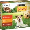 Bonzo (Friskies) - Vitafit Adult Rund, Kip & Lam In Saus - Honden Natvoer - 12x100g