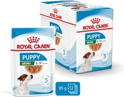 Royal Canin Shn Mini Puppy Pouch - Hondennatvoer - 12 X 85 G -Pet Care Verkoop 1200x938 1