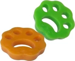 Merkloos Huisdierhaar Verwijderaar – Haarverwijderaar Voor Huisdieren- Pluizenverwijderaar - Furzapper - Kattenhaar Verwijderaar - Voor In De Wasmachine En Droger - 2 Stuks In 1 Verpakking - Kleur: Groen & Oranje -Pet Care Verkoop 1200x973